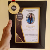 Customized Word Frame for Her - Friendship Day Special Gift for Her - BBD GIFTS